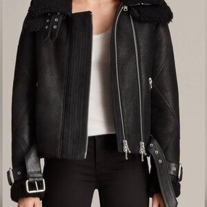 Allsaints Howell Shearling Jacket
